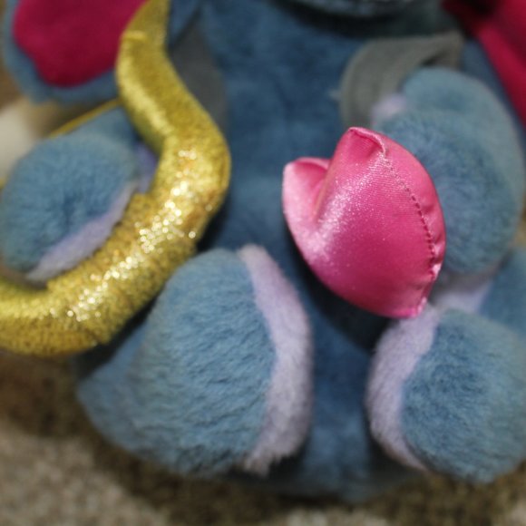 Disney Eeyore Cupid Valentines Day Plush Stuffed Animal Toy Heart Winnie Pooh 8" - Picture 5 of 7